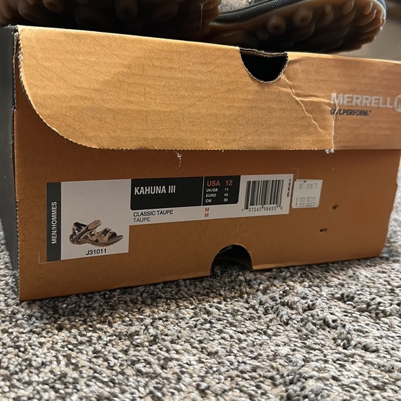 Mens MERRELL sandals - Picture 2 of 4